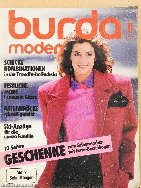 Burda Moden November 1987