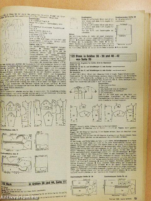 Burda Moden Februar 1989