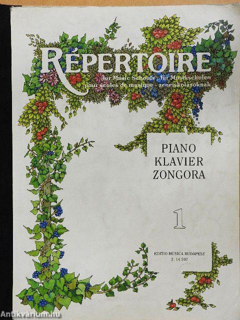 Répertoire zeneiskolásoknak