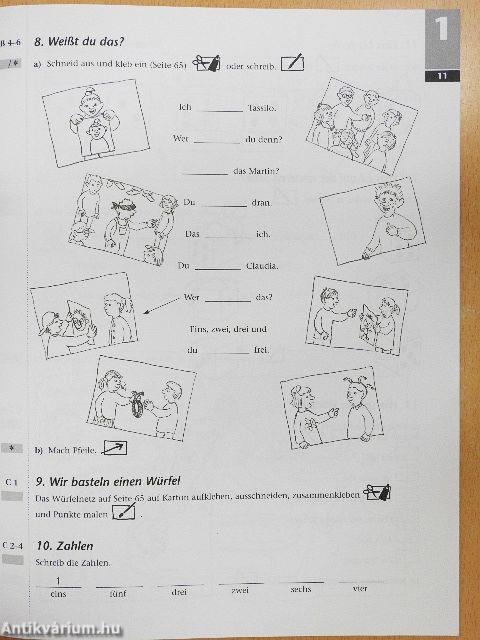 Tamburin Deutsch für Kinder Arbeitsbuch 1.