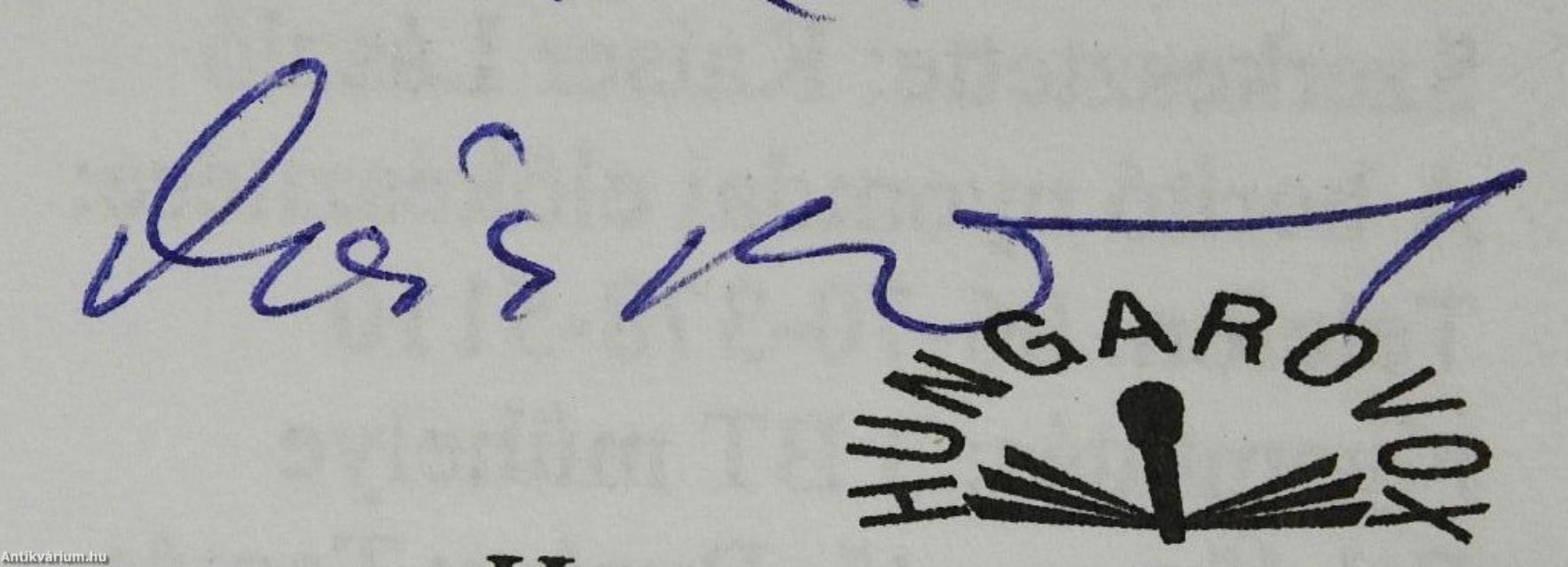 Érintetlenül (dedikált példány)