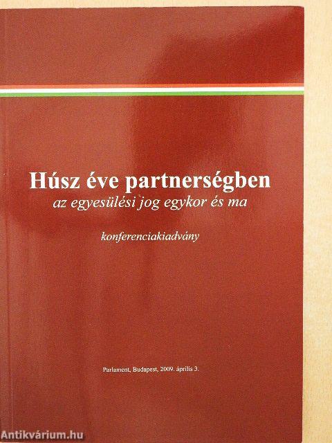 Húsz éve partnerségben