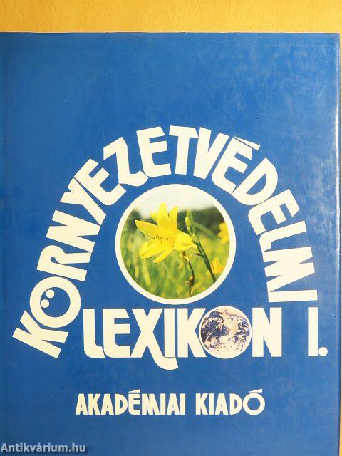 Környezetvédelmi lexikon I-II.