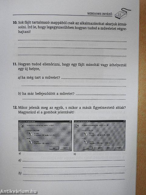 Számítástechnika II. munkafüzet