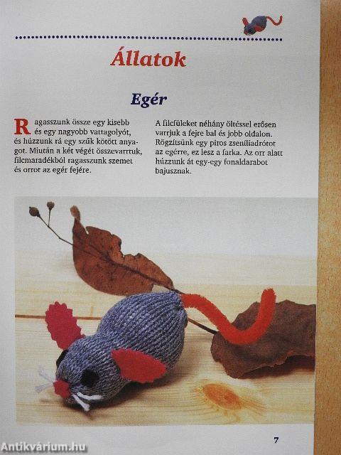 Kötött babák és állatkák