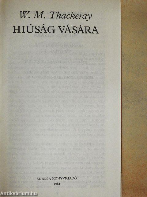 Hiúság vására