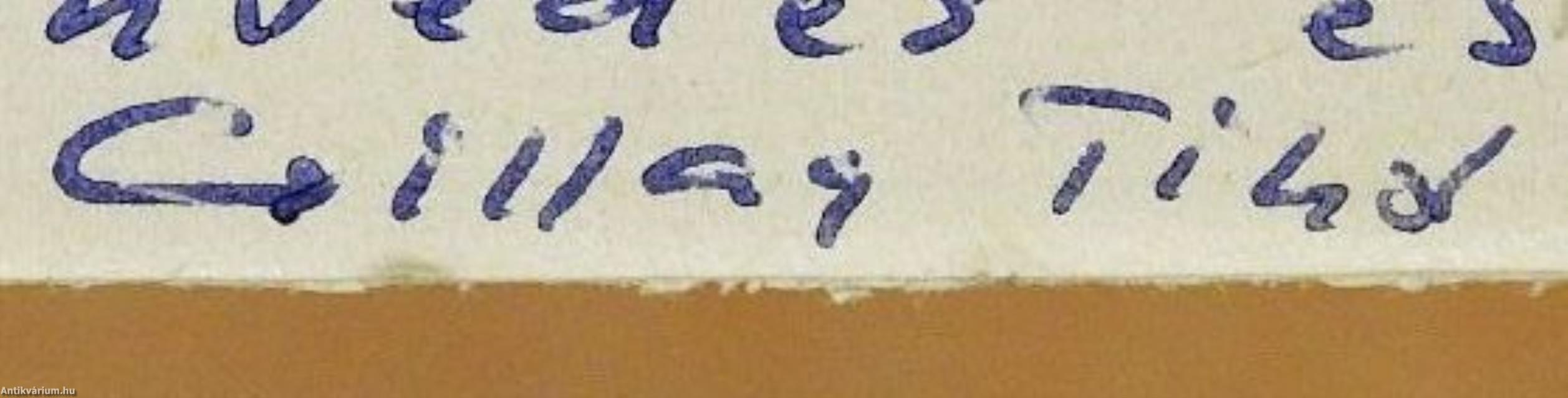 Harangöntő (dedikált példány)