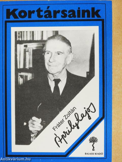 Áprily Lajos (dedikált példány)