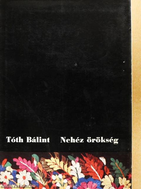 Nehéz örökség (dedikált példány)