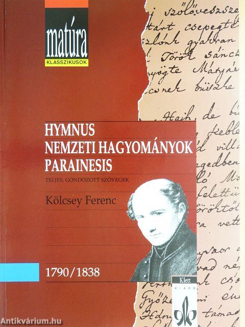 Hymnus/Nemzeti hagyományok/Parainesis