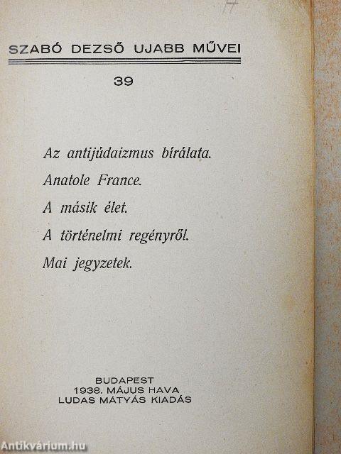 Az antijúdaizmus bírálata