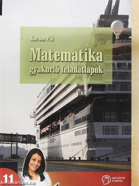 Matematika gyakorló feladatlapok 11.