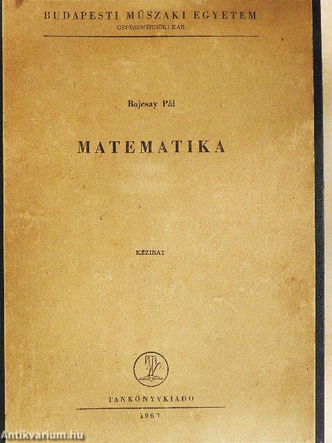 Matematika I-III.