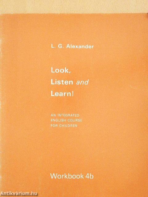 Look, Listen and Learn! - Workbook 4b