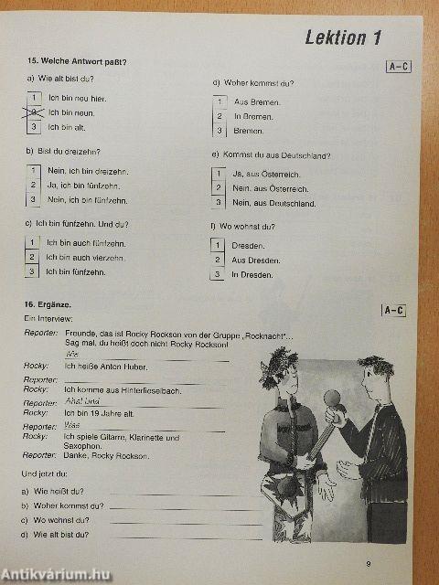 Ping Pong 1. - Arbeitsbuch