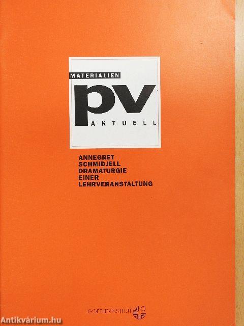 Dramaturgie einer Lehrveranstaltung