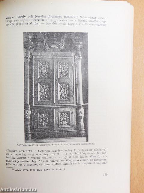 Az Egyetemi Könyvtár Évkönyvei III.