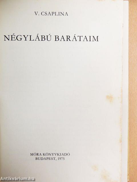 Négylábú barátaim
