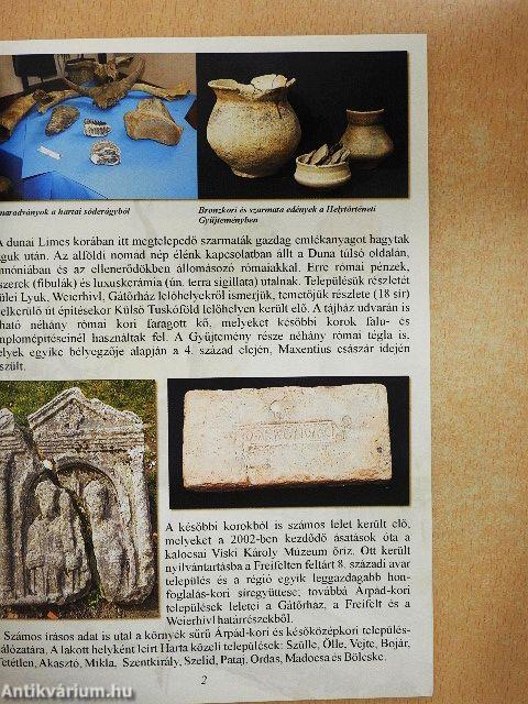 A Pataji Múzeum és Tájház rövid ismertetője/A Hartai Helytörténeti Gyűjtemény és Tárház rövid kalauza