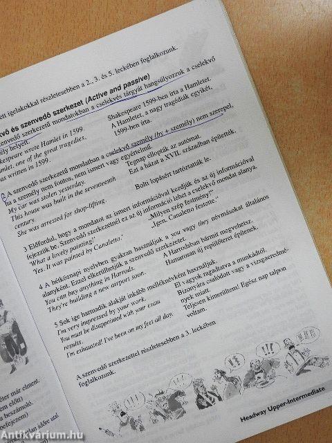 New Headway English Course - Upper-Intermediate - Angol-magyar szójegyzék és nyelvtani összefoglaló