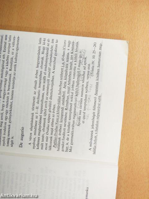 Latin nyelvkönyv II.