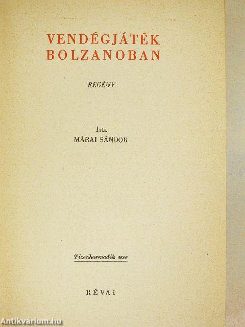 Vendégjáték Bolzanoban