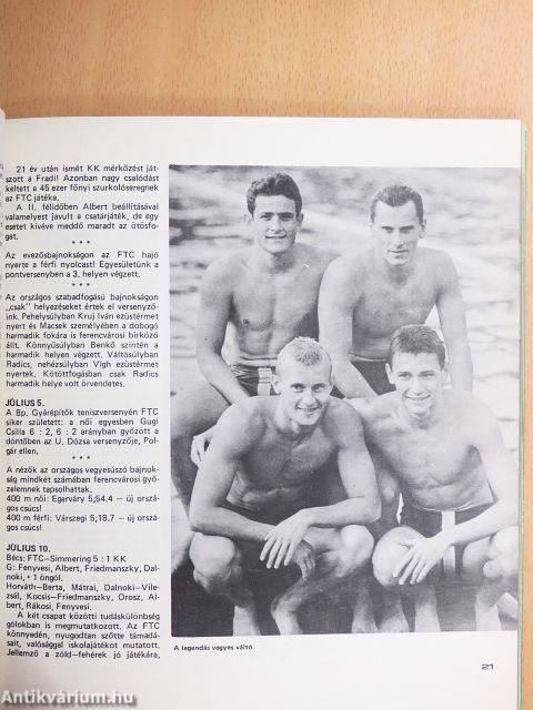 FTC Napló 1960-1961