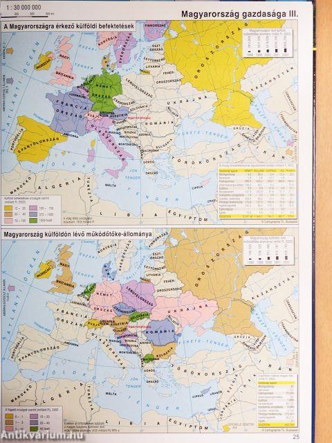 Középiskolai földrajzi atlasz