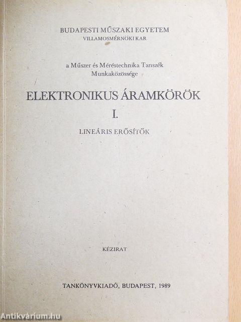 Elektronikus áramkörök I.