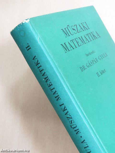 Műszaki matematika II.