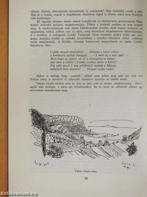 Takáts Gyula 80 éves (dedikált példány)