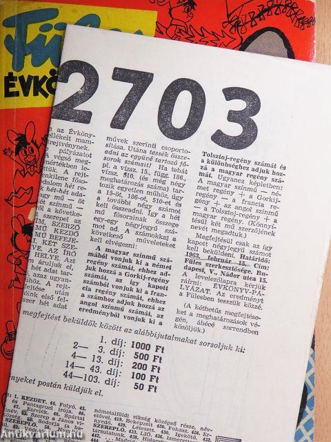 Füles Évkönyve 1963