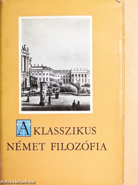 A klasszikus német filozófia