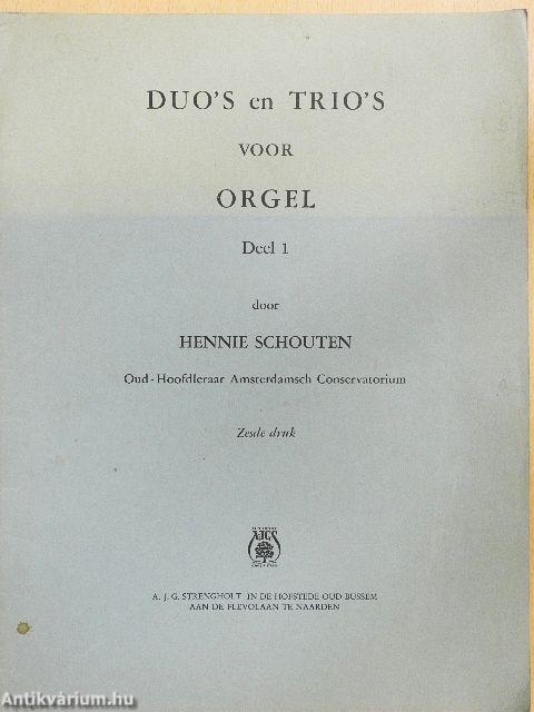 Duo's en Trio's voor Orgel 1.