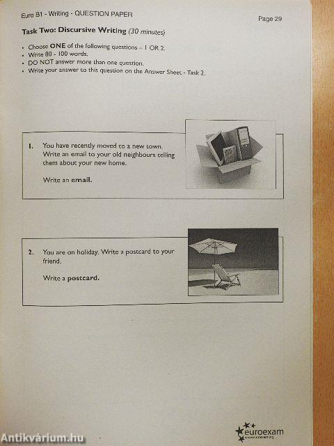 Practice Test - Euro B1 - Set 1