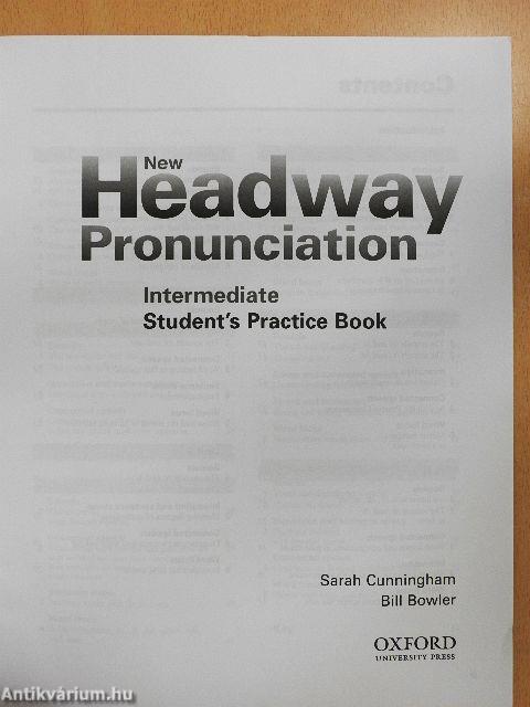 New Headway Pronunciation - Intermediate - Student's Practice Book - 2 db CD-vel