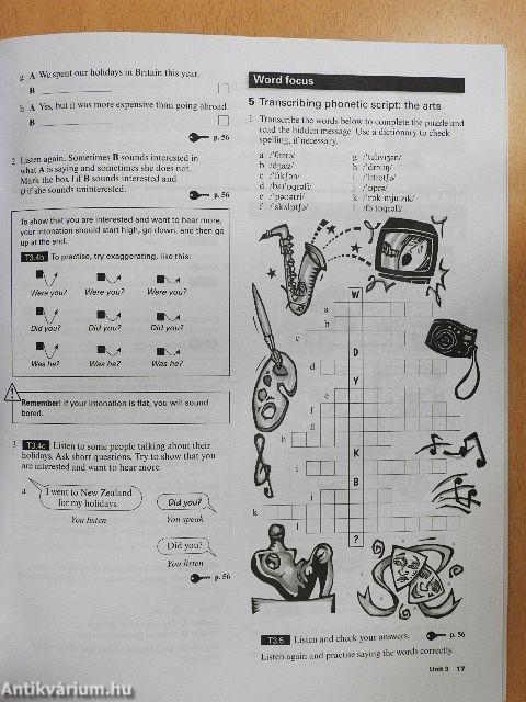 New Headway Pronunciation - Intermediate - Student's Practice Book - 2 db CD-vel