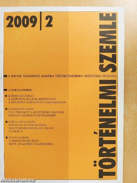 Történelmi Szemle 2009/2.