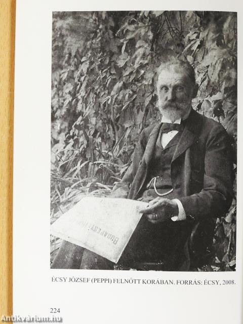 Écsy László fürdőigazgató naplói, 1850-1852, 1856 (dedikált példány)