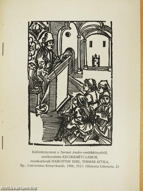 Bél Mátyás Adparatusa és Kármán Urániája (dedikált példány)