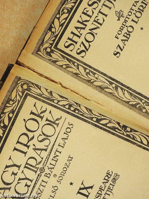 Shakespeare szonettjei