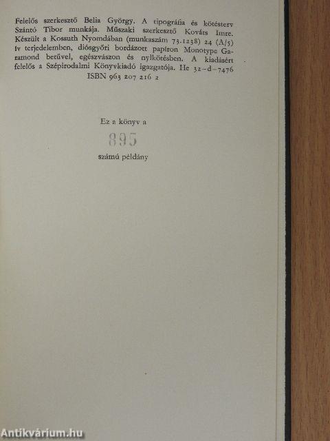 Balassi Bálint összes versei, szép magyar comoediája és levelezése