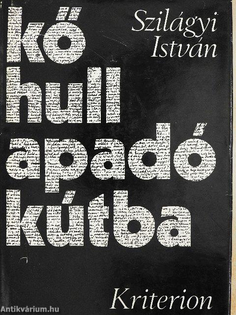 Kő hull apadó kútba