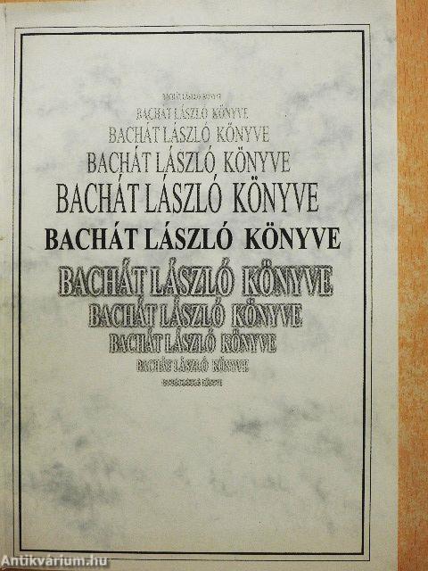 Bachát László könyve