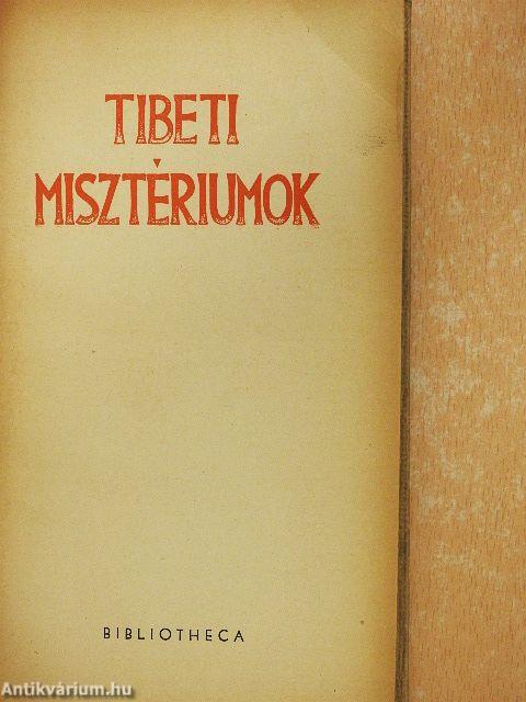 Tibeti misztériumok