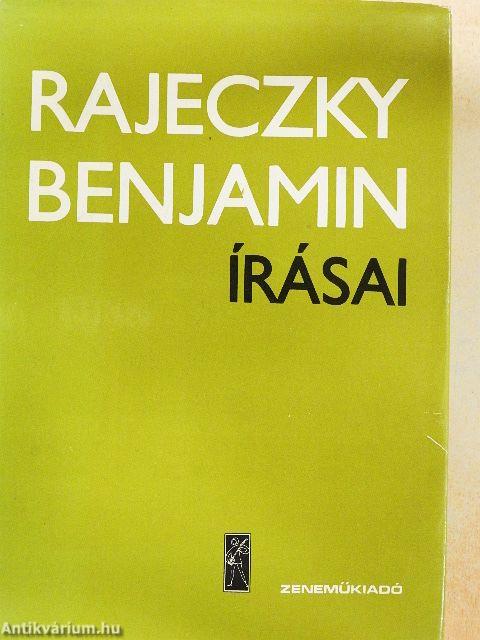 Rajeczky Benjamin írásai