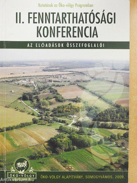 II. Fenntarthatósági Konferencia