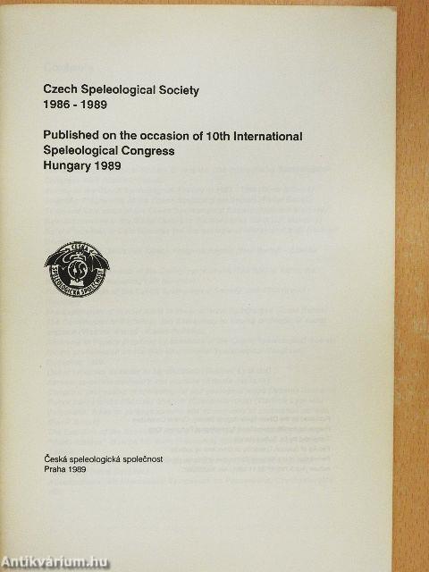 Czech Speleological Society 1986-89