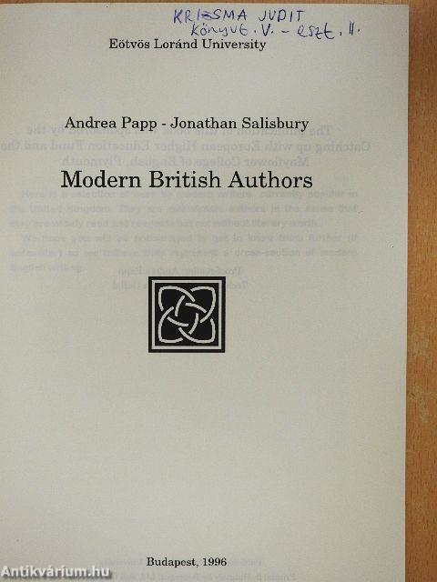 Modern British Authors
