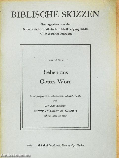 Leben aus Gottes Wort